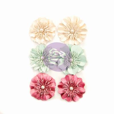 Prima Marketing Midnight Garden Flowers Embellishments - Wonderful Midnight